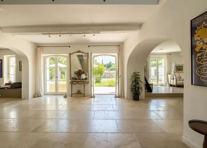 Unique In Famous Provence Historic Village Villa
